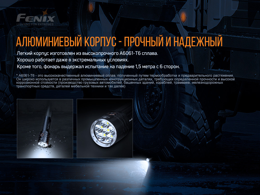 Ліхтар ручний Fenix LR35R Київ - фото 17