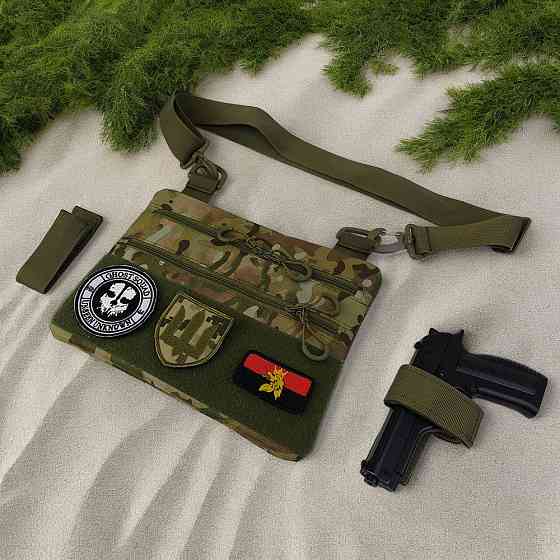 Мужская армейская сумка, Сумка пояс плечо мужская тактическая через плечо военная HL-78 Львов