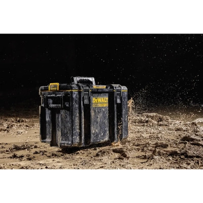 Ящик для інструментів DeWALT TOUGHSYSTEM 2.0 555х375х415 мм, з лотком (DWST83342-1) Вінниця - фото 3
