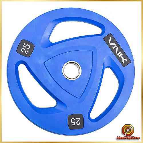 Спортивний диск для штанги VNK PRO професійний диск для фітнесу та силових тренувань 25 кг (1 шт) Київ