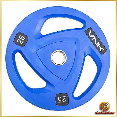Спортивний диск для штанги VNK PRO професійний диск для фітнесу та силових тренувань 25 кг (1 шт) Київ - фото 1