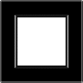 LIVOLO Рамка 1-постова LIVOLO, загартоване скло, чорна, 80×80 мм (VL-P7E-2B) Коломия - фото 1