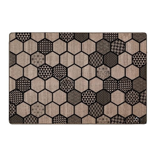 Килимок універсальний для підлоги льон Мозаїка 45*75см Дариана Житомир - фото 1