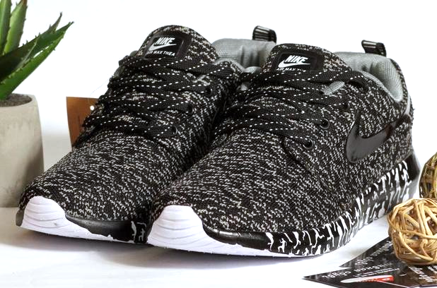 Кросівки Nike Сірі Чоловічі Найк Чорні Ткани (розміри: 41,42,43,44,45) Дніпро - фото 3