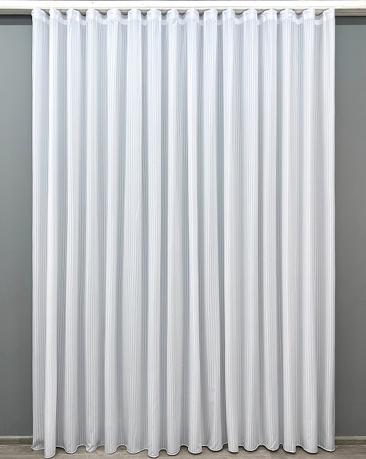 Тюль VR-Textil 1966т Жакард щільний Білий Softline 350х270 см (49-362) Київ - фото 2