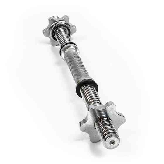 Гантельний гриф EasyFit 45 см Ø 25 мм хромований Коломия