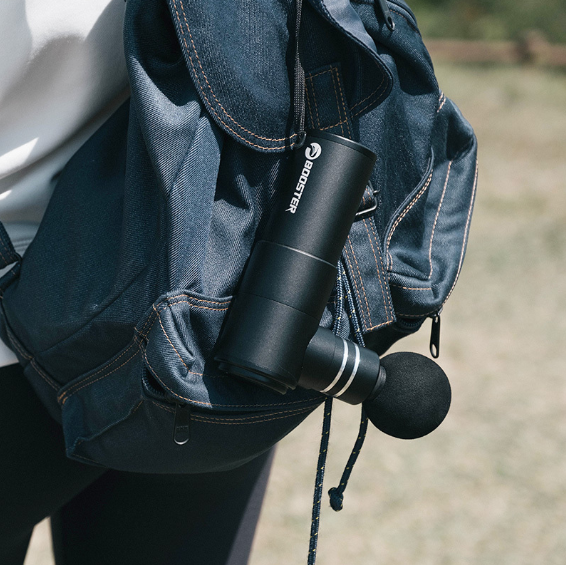 Перкусійний масажер тригерних точок Booster Mini 2500 мач Масажний пістолет Вінниця - фото 11