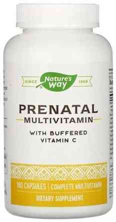 Nature's Way Prenatal Multi Vitamin & Mineral, 180 капсул Київ