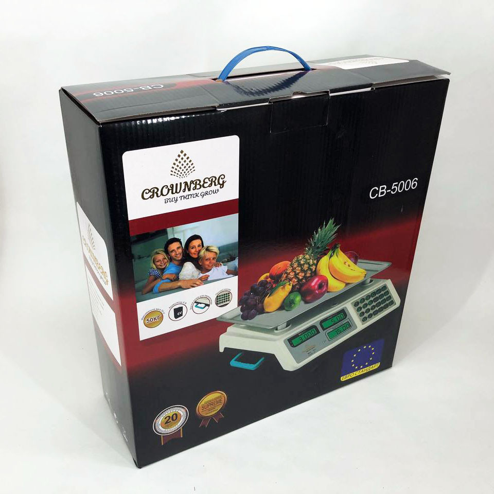 Качественные торговые весы 50 кг, Компактные весы для бизнеса для уличной торговли BN-16 Львов - изображение 2