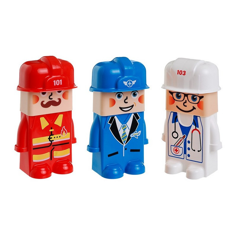 Конструктор з фігурками "Profession" 71658, 8 персонажів, 24 деталі Вінниця - фото 5