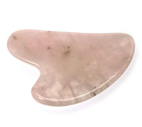 Масажер із рожевого кварцу гуаша Київ - фото 1