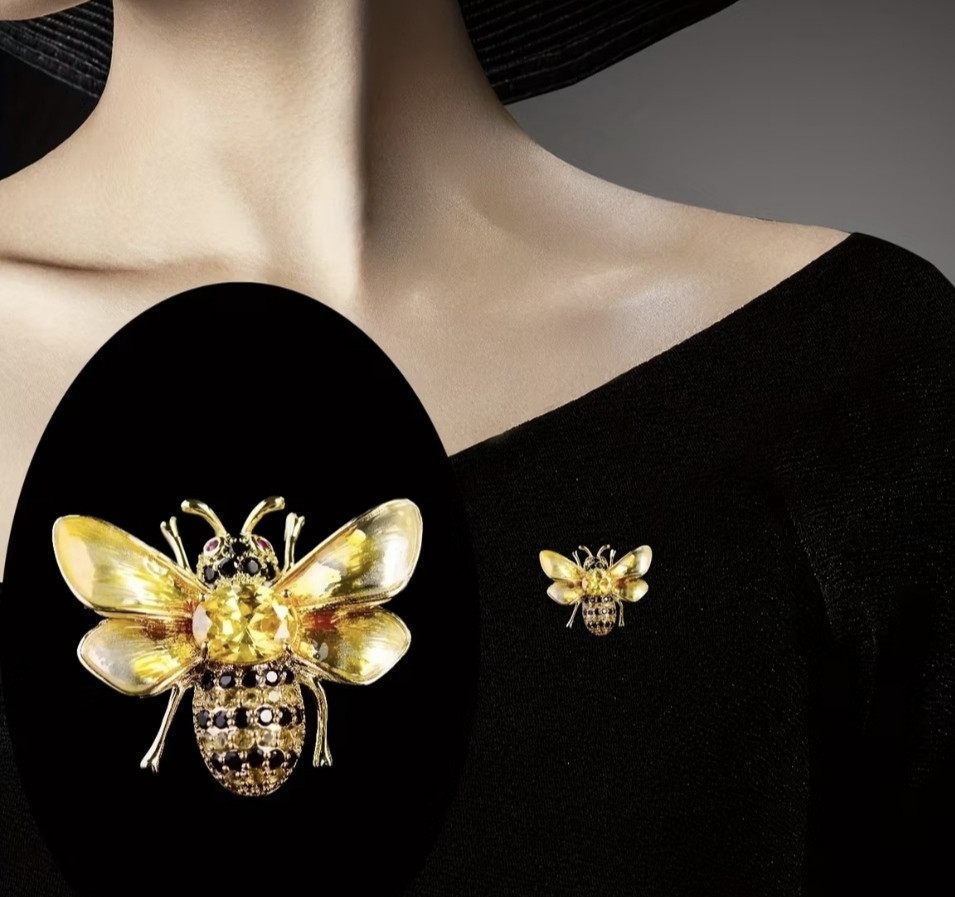 Брошка "Бджола"№2 Сміла - фото 1