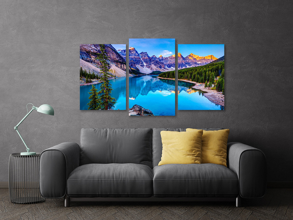 Модульна картина у вітальню/ спальню  Гірський пейзаж   Art-552_3 100x150 см Київ - фото 3