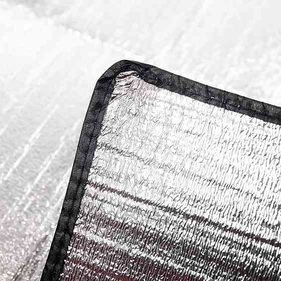 Підстилка під намет 195х143 см алюмінієва плівка вологостійка підстилка кемпінг з фольгованим покриттям Київ