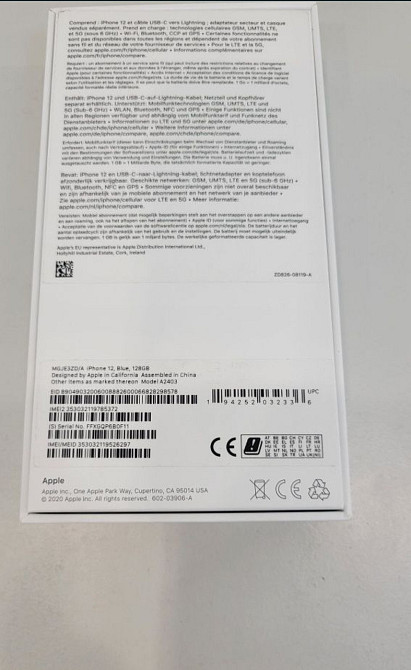 IPhone 12 128Gb Blue neverlock стан ідеальний Київ - фото 2