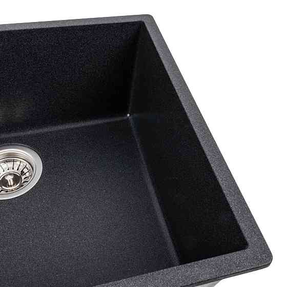 Гранітна мийка для кухні VALESO OASIS 5444 матова Карбон Коломыя