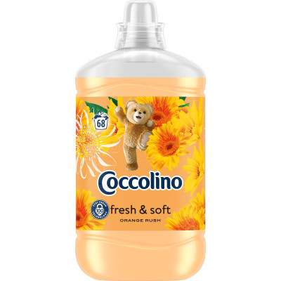 Кондиционер для белья Coccolino Fresh & Soft Orange Rush 1.7 л (8720181410659) Винница - изображение 1