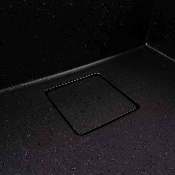 VALESO Кухонна гранітна мийка 5444 AMELI VALESO чорний металік, під стільницю Коломия