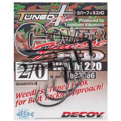 Крючок Decoy Worm220 Cover Finesse HD 1/0 (5 шт/уп) (1562.08.00) Винница