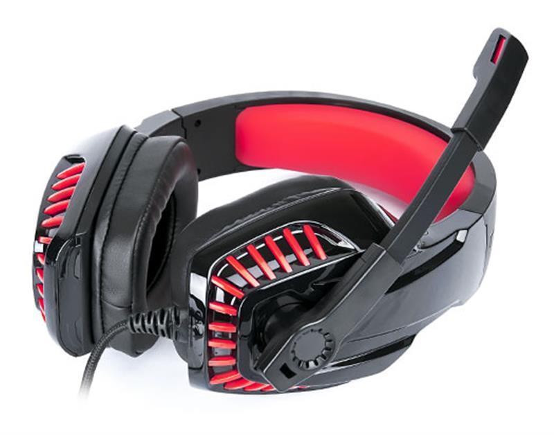 Гарнітура REAL-EL GDX-7650 Black/Red Чорний Харьков - изображение 6