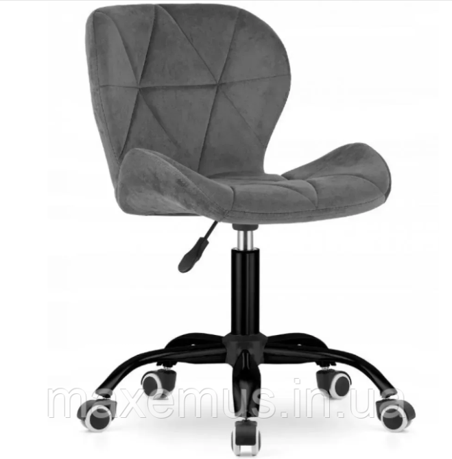 Офисное кресло операторское для персонала Bonro B 5 3 1 кресло на колесах для офиса компьютерное велюр серый Мостиська - фото 15