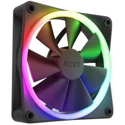 Кулер для корпуса NZXT F140RGB Twin (Black) (RF-R14DF-B1) Винница