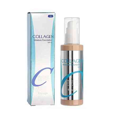 Тональний крем для обличчя Колаген Collagen Moisture Foundation SPF15 (13) Enough 100 мл Київ