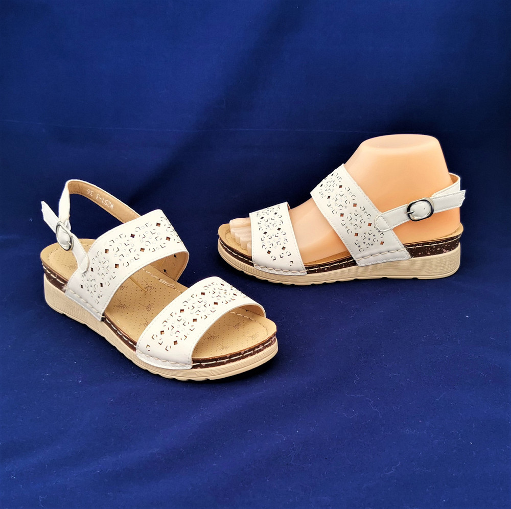 Жіночі Сандалі Босоножки на Танкетці Платформа Бжевелітні (розміри: 37,38,39,40) - 51-3 Дніпро - фото 8