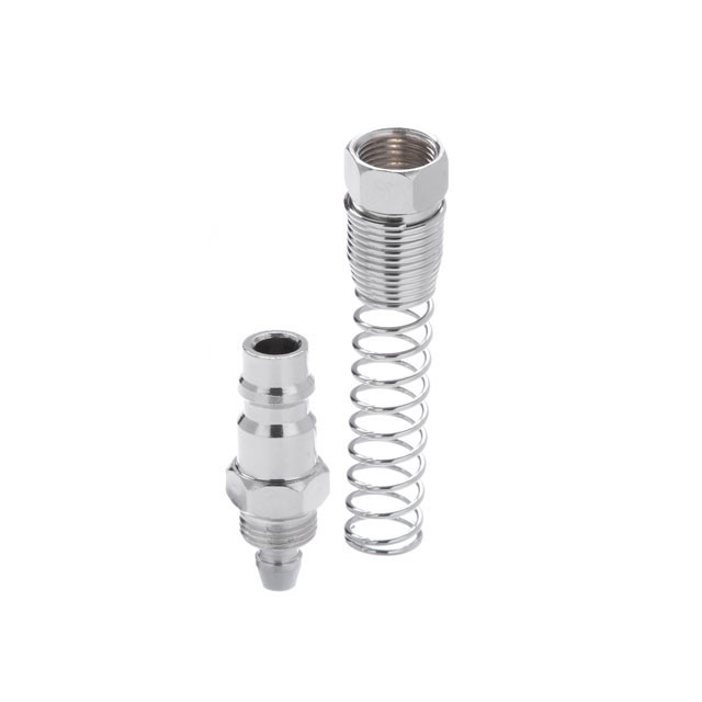 Перехідник з пружиною зі спірального або прямого шланга 5,5×8 мм на відповідну частину швидкороз'ємного з'єднання INTERTOOL Київ - фото 4