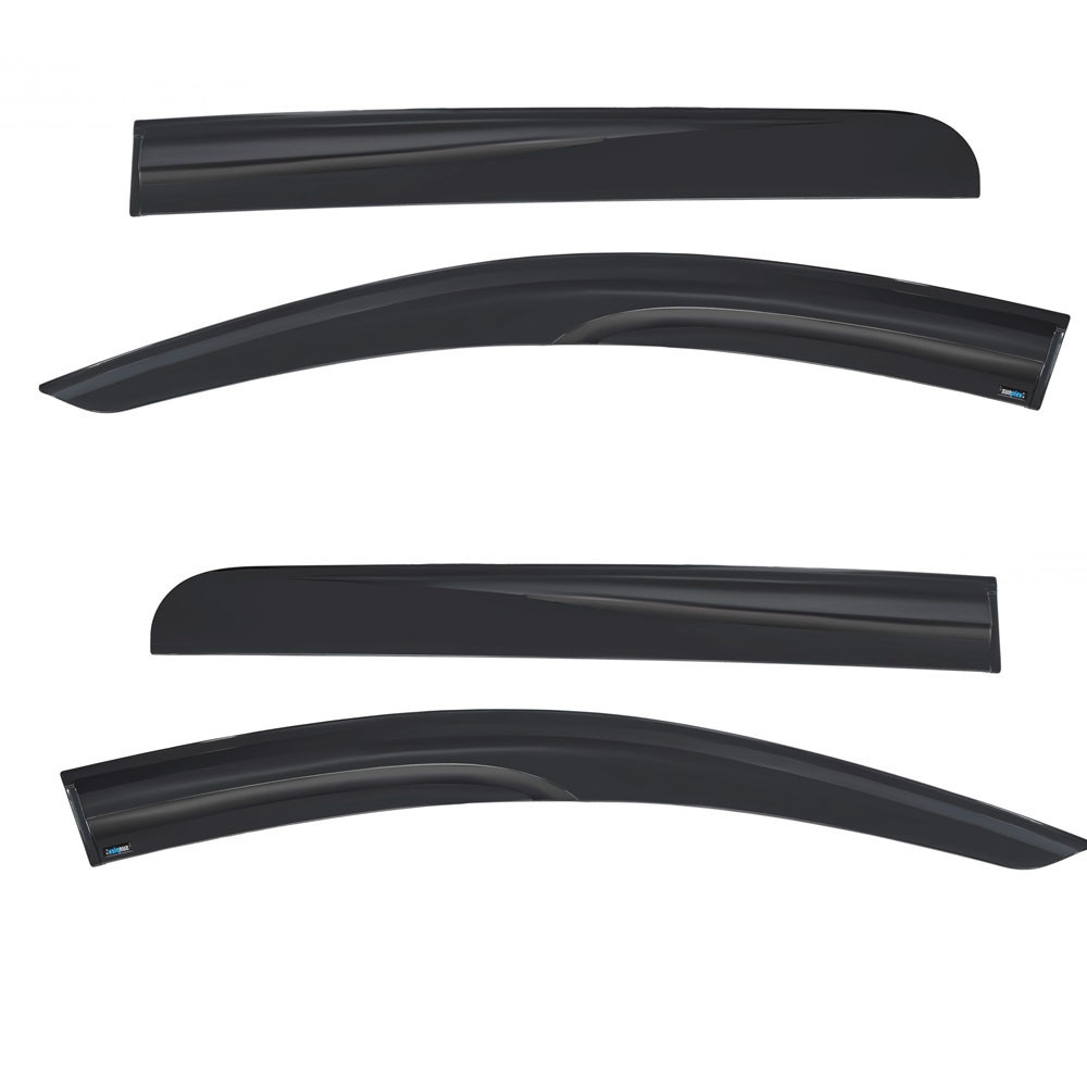 Дефлектори вікон (вітровики) Mitsubishi L200 (Triton) 2015-2023, 4шт, SunPlex, на скотчі Київ - фото 1