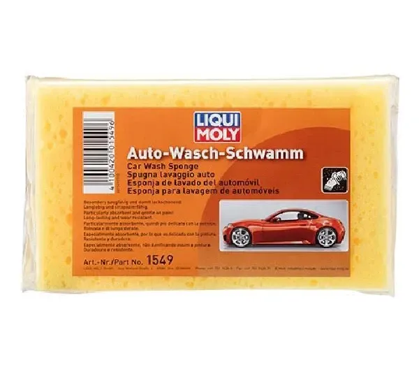 LIQUI MOLY 1549 Auto-Wasch-Schwamm — Губка для мойки автомобиля | Бережная очистка кузова без царапин Ковель - изображение 1
