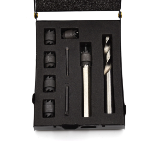 Набір фрез та розгорток М8-М10, 9 одиниць GEKO G02797 Чернігів