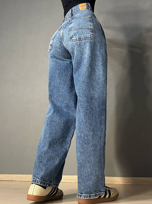 Джинсы женские It’s Basic 2952-4 skater baggy бананы с косыми карманами светло-синие, светло-синий, 36, 36, 75 см, 106 см Киев - изображение 12