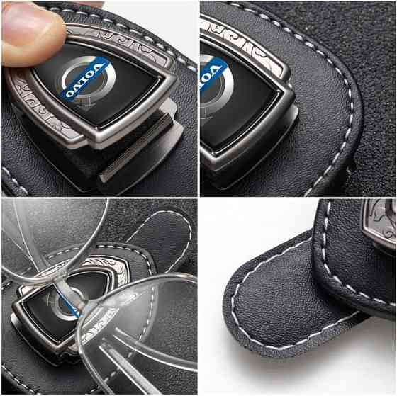 Автомобільний тримач, кліпса на сонцезахисний козирок для окулярів, карток з емблемою VOLVO Луцк