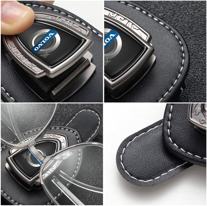 Автомобільний тримач, кліпса на сонцезахисний козирок для окулярів, карток з емблемою VOLVO Луцьк - фото 2