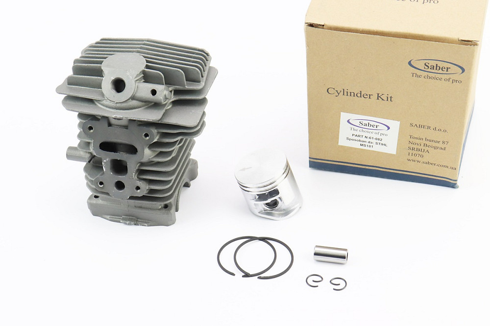 Циліндр к-кт (цпг) MS-181 38mm (палець 10mm) "чорний", старого зразка до 2013р. Київ - фото 1