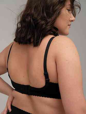 Бюстгальтер на великі груди м'яка чашка Nana Classic black 102940 75C Київ