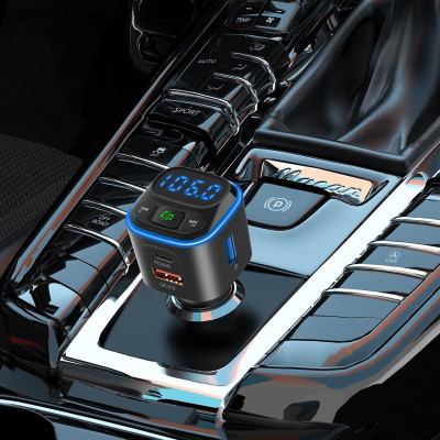 FM модулятор Gelius Tune GP-FMT051 (PD/QC) 36 Watt Black (GP-FMT051) Винница - изображение 8