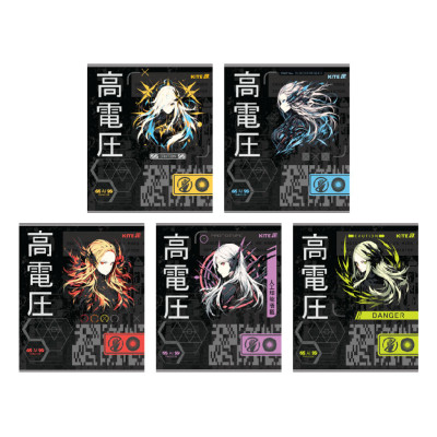 Зошит Kite Anime, 24 аркуші, лінія (K25-239) Вінниця - фото 1