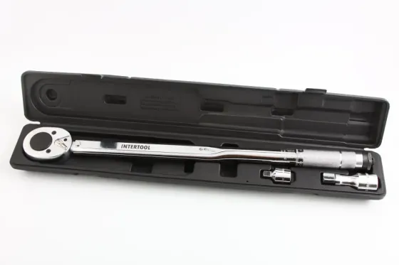 Ключ динамометричного 3/4 70-420Нм Intertool + перехід на 1/2 + подовжувач 100м Вінниця