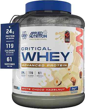 Протеїн Applied Nutrition Critical Whey 2000 р, White Choco Hazelnut Луцьк
