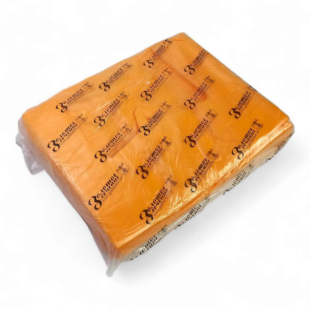 Пакеты майка Оранжевый 29/7×46 Золотое Сечение 250шт Харьков - изображение 2