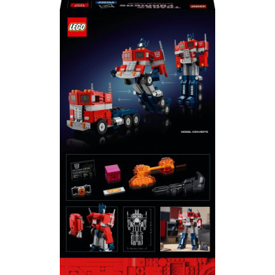 Конструктор LEGO Icons Optimus Prime 1508 деталей (10302) Вінниця - фото 7