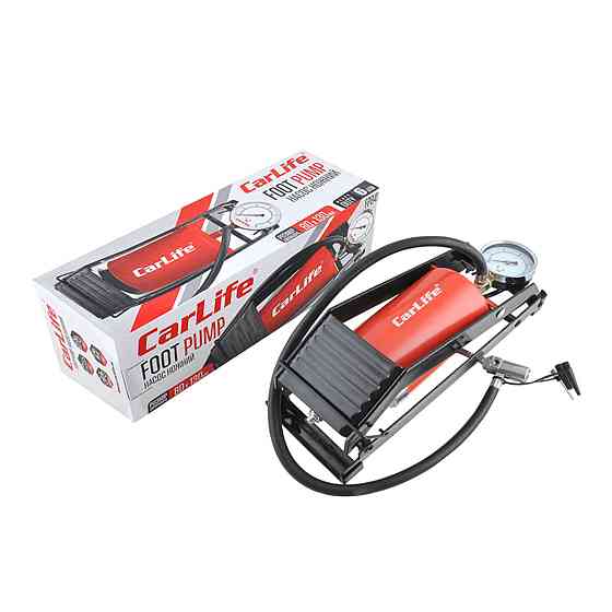 Помпа ножна CARLIFE одноциліндрова, 80ммx130мм Киев