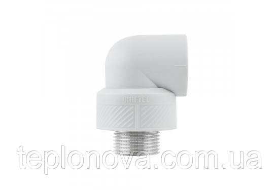 Кутник (Коліно) з різьбою PPR ø25х1/2'з (Поліпропілен) Raftec 25мм 1/2" RMU2501 Чернівці - фото 5