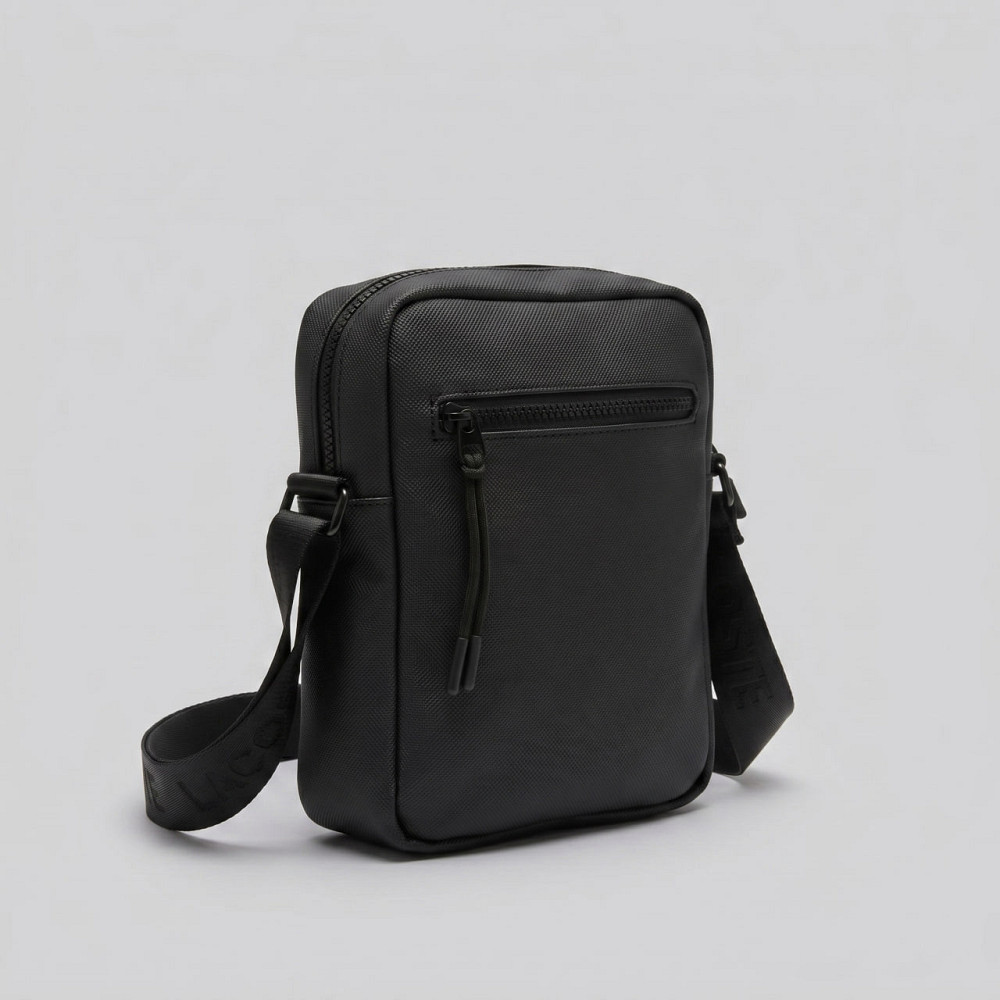 Чоловіча барсетка, сумка Lacoste, Лакоста (82410) чорна Київ - фото 4