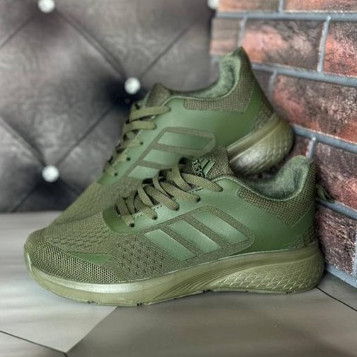 Кросівки Adidas Зелені Адідас BOOST Колір Хакі Чоловічі (розміри: 36,37,38,39,40) Дніпро - фото 7