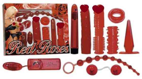 Набір іграшок для дорослих RED ROSES Sex Aura Київ