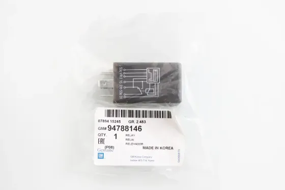 Реле скло очищувача Lnos GM сіре (7-конт.) Вінниця