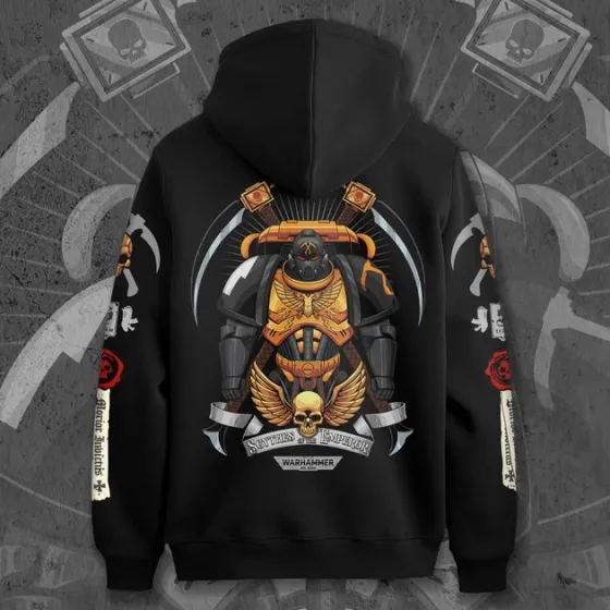 Худи для подростка мальчика с принтом WarHammer 40K 140cythe140 of the Emperor Размер 170 Anime11250 Днепр